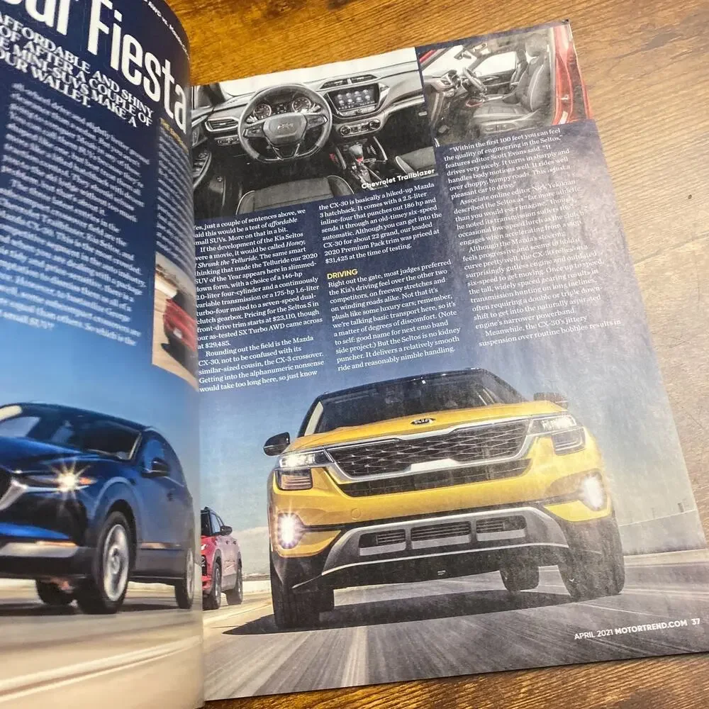 Motor Trend Magazine 2021 April